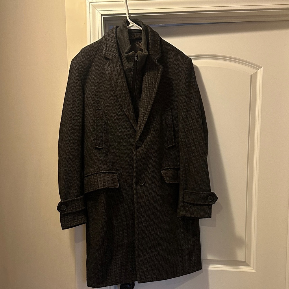 Men's Classic Brown Coat